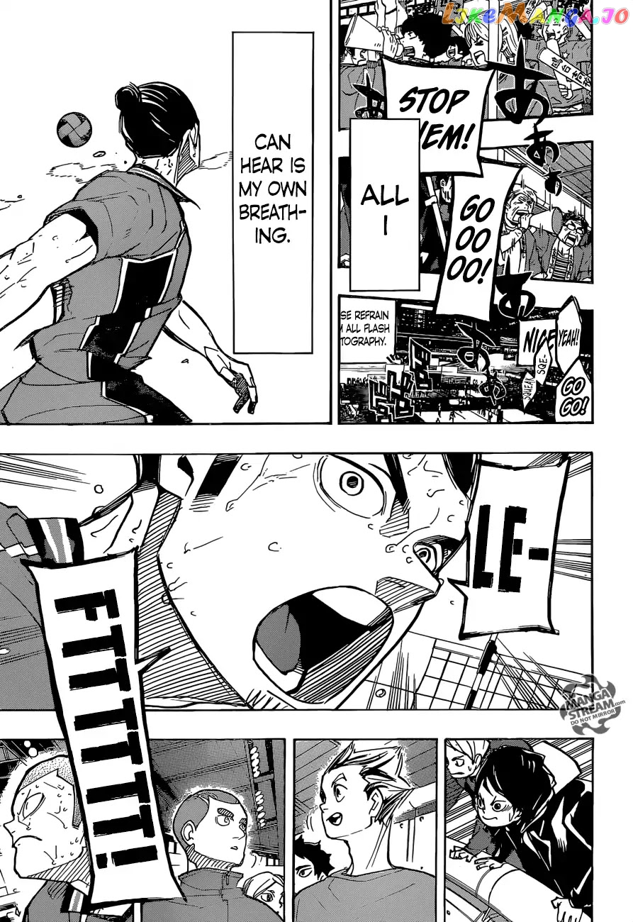 Haikyuu!!, Chapter 354 image 15